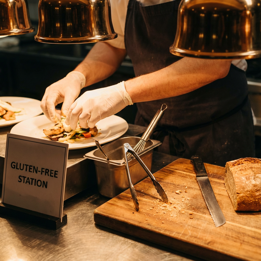 Kruisbesmetting in restaurants